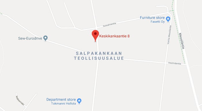 Alusta OP sijainti